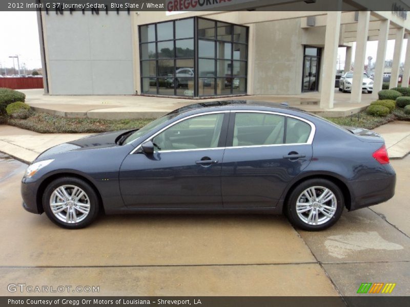 Blue Slate / Wheat 2012 Infiniti G 37 Journey Sedan