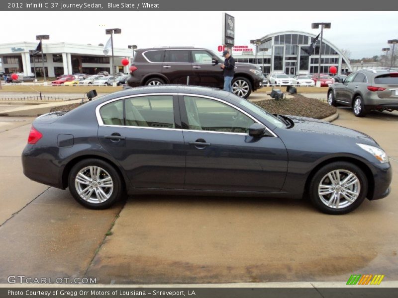 Blue Slate / Wheat 2012 Infiniti G 37 Journey Sedan