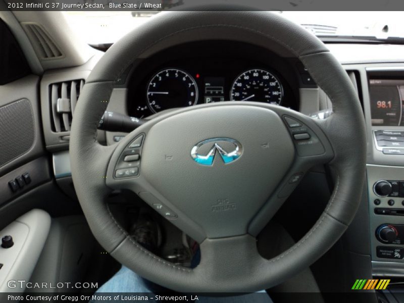 Blue Slate / Wheat 2012 Infiniti G 37 Journey Sedan