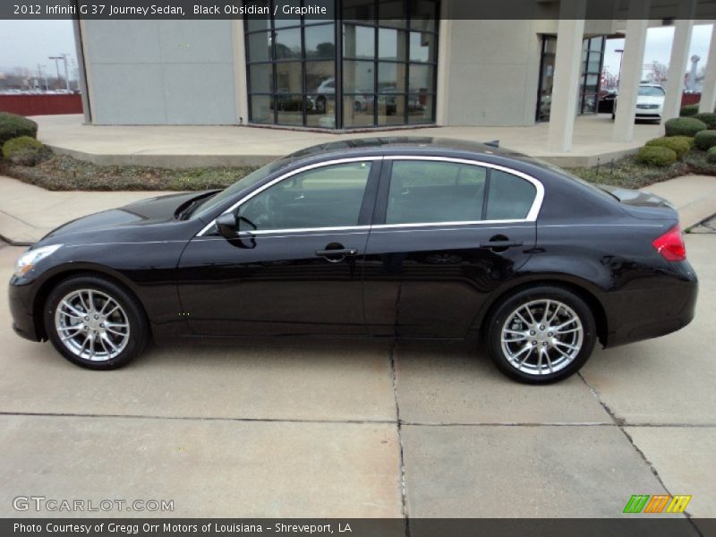Black Obsidian / Graphite 2012 Infiniti G 37 Journey Sedan