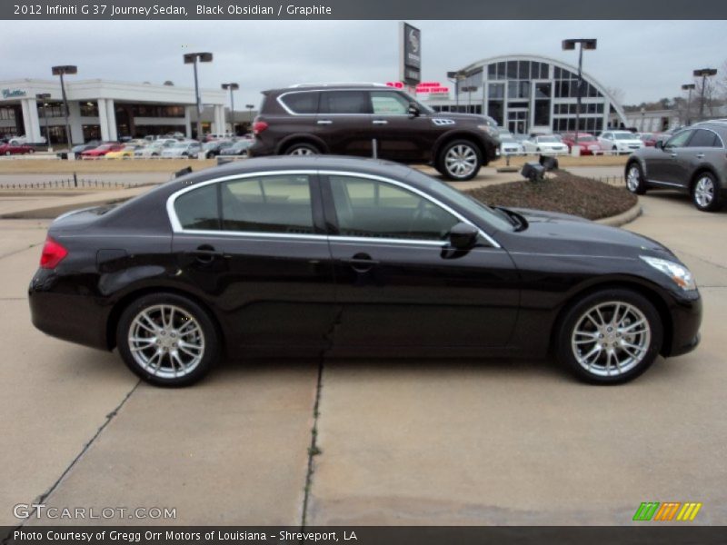 Black Obsidian / Graphite 2012 Infiniti G 37 Journey Sedan
