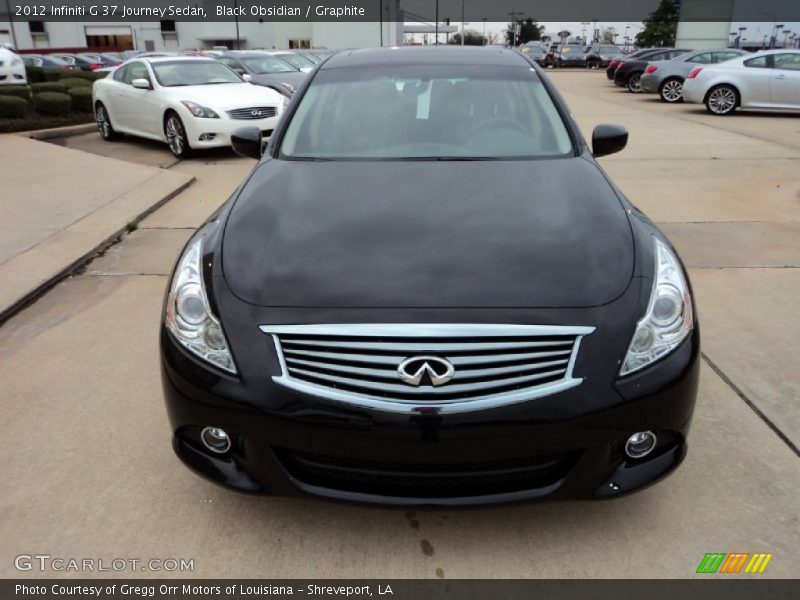 Black Obsidian / Graphite 2012 Infiniti G 37 Journey Sedan