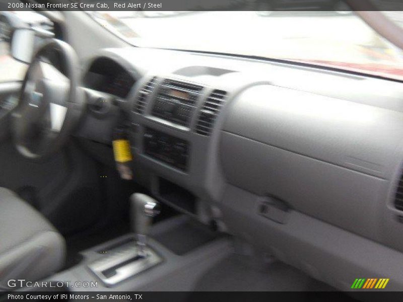 Red Alert / Steel 2008 Nissan Frontier SE Crew Cab