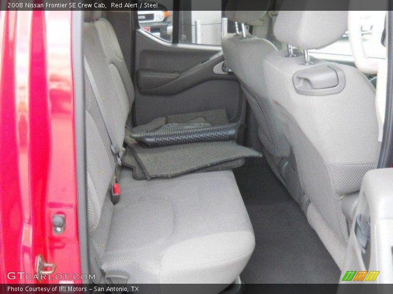 Red Alert / Steel 2008 Nissan Frontier SE Crew Cab