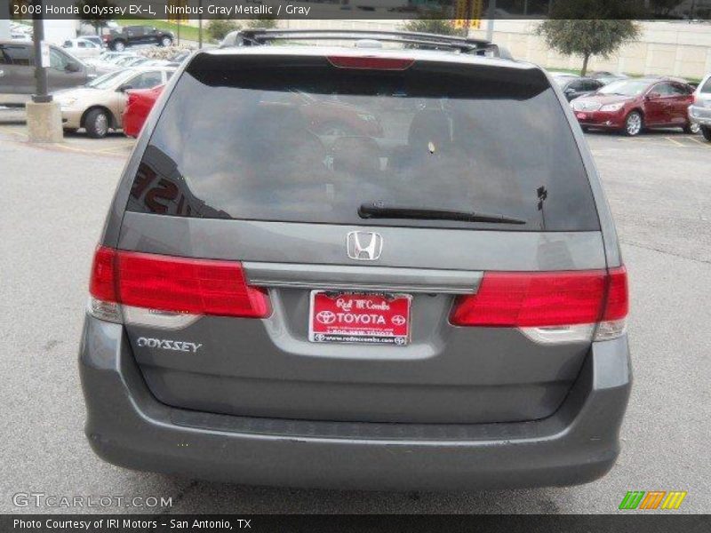 Nimbus Gray Metallic / Gray 2008 Honda Odyssey EX-L
