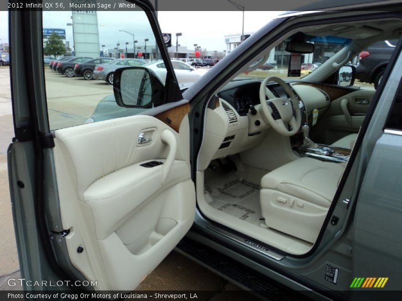 Mountain Sage / Wheat 2012 Infiniti QX 56