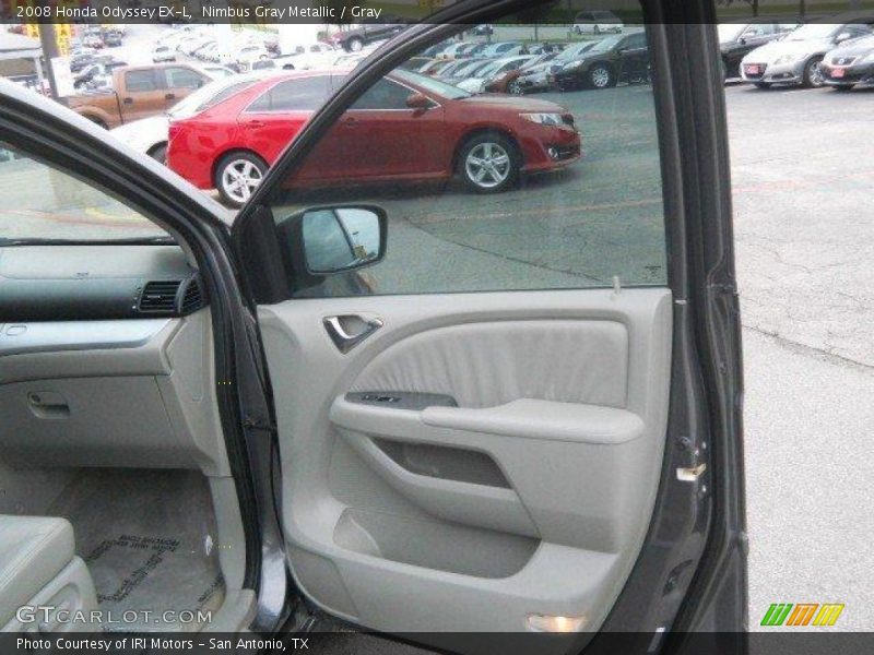 Nimbus Gray Metallic / Gray 2008 Honda Odyssey EX-L