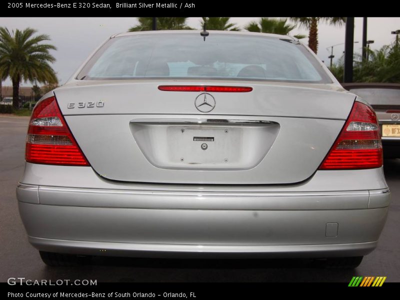 Brilliant Silver Metallic / Ash 2005 Mercedes-Benz E 320 Sedan