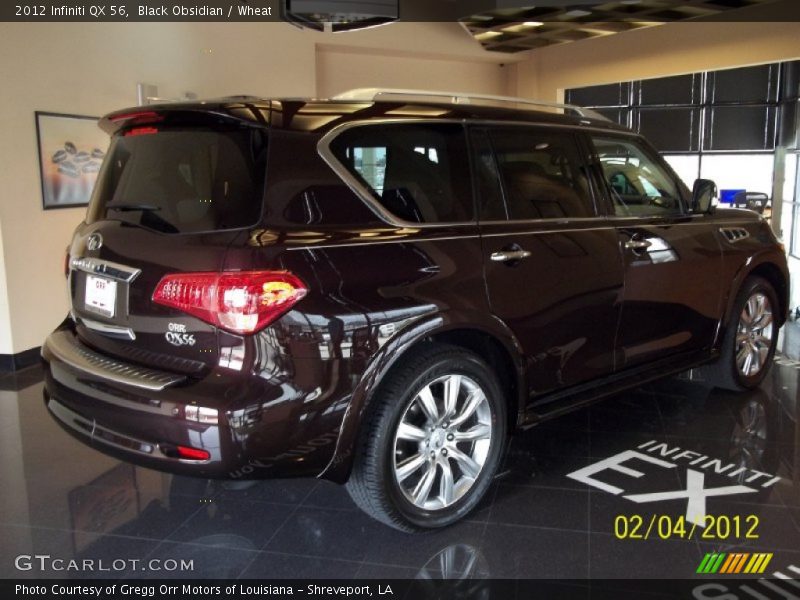 Black Obsidian / Wheat 2012 Infiniti QX 56