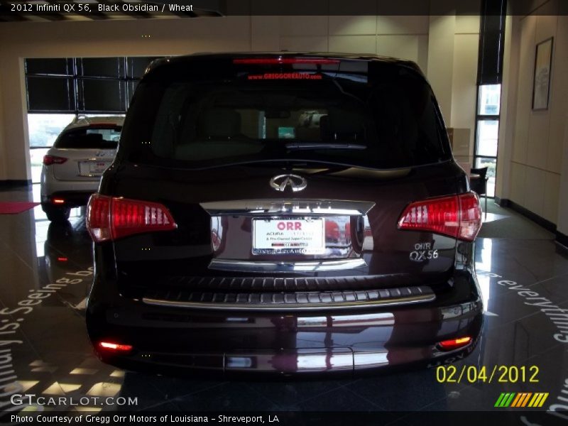 Black Obsidian / Wheat 2012 Infiniti QX 56