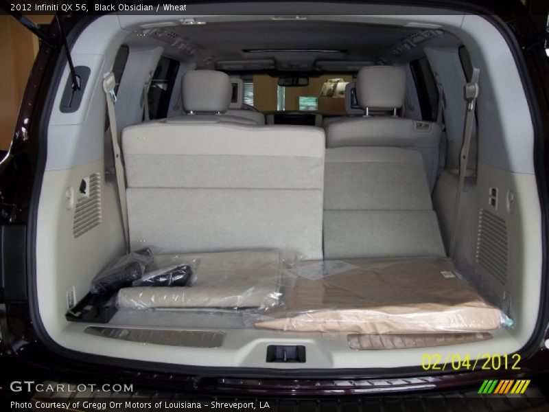 Black Obsidian / Wheat 2012 Infiniti QX 56