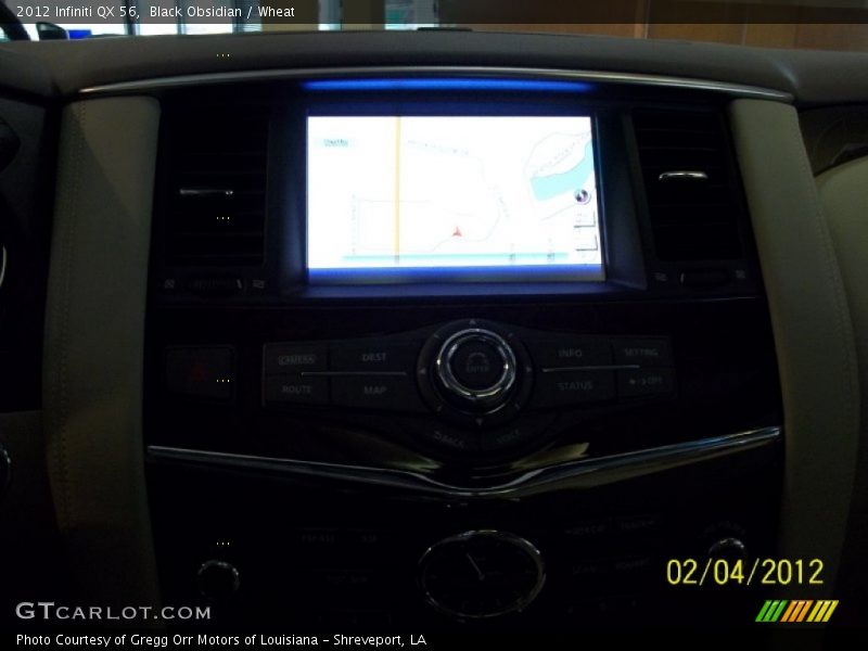 Black Obsidian / Wheat 2012 Infiniti QX 56
