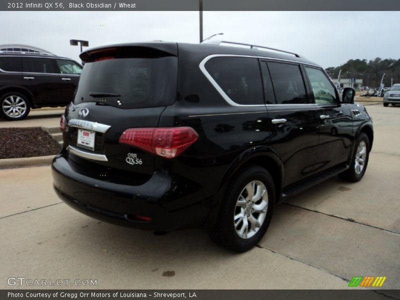 Black Obsidian / Wheat 2012 Infiniti QX 56