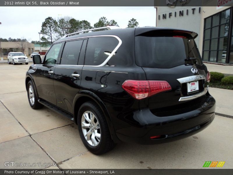 Black Obsidian / Wheat 2012 Infiniti QX 56