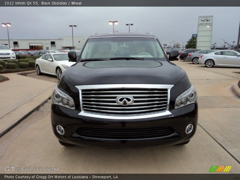 Black Obsidian / Wheat 2012 Infiniti QX 56