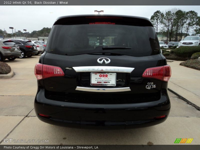 Black Obsidian / Wheat 2012 Infiniti QX 56