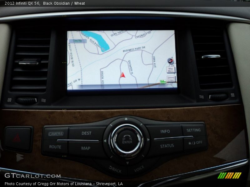Black Obsidian / Wheat 2012 Infiniti QX 56