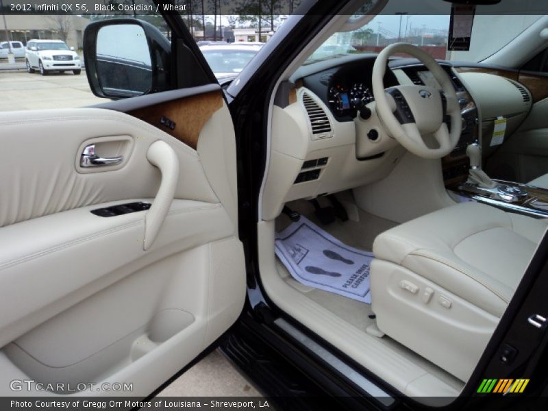 Black Obsidian / Wheat 2012 Infiniti QX 56