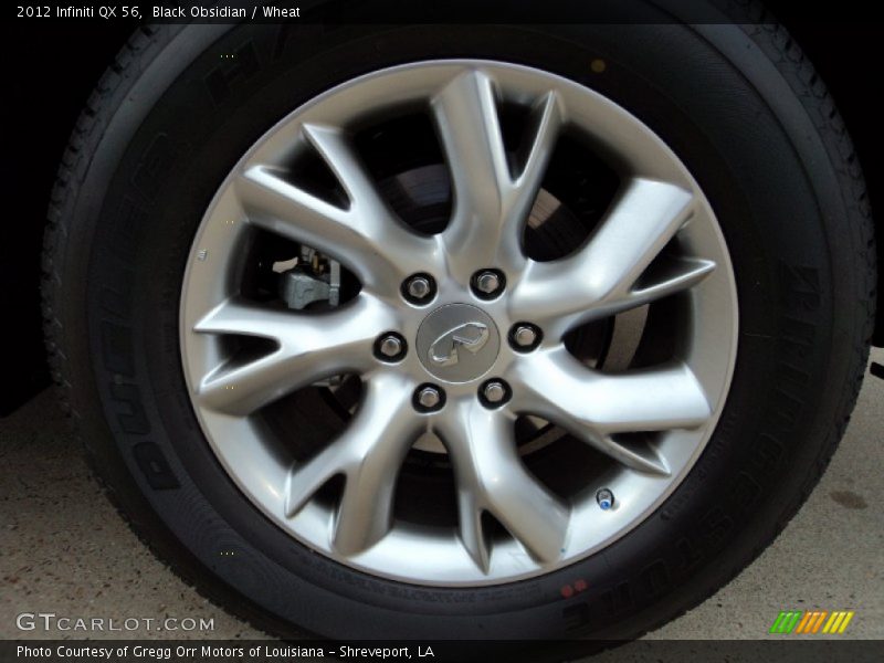 Black Obsidian / Wheat 2012 Infiniti QX 56