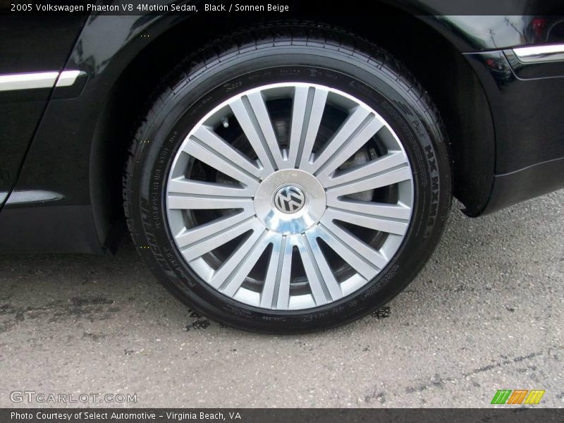 Black / Sonnen Beige 2005 Volkswagen Phaeton V8 4Motion Sedan
