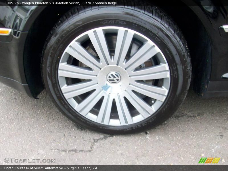 Black / Sonnen Beige 2005 Volkswagen Phaeton V8 4Motion Sedan