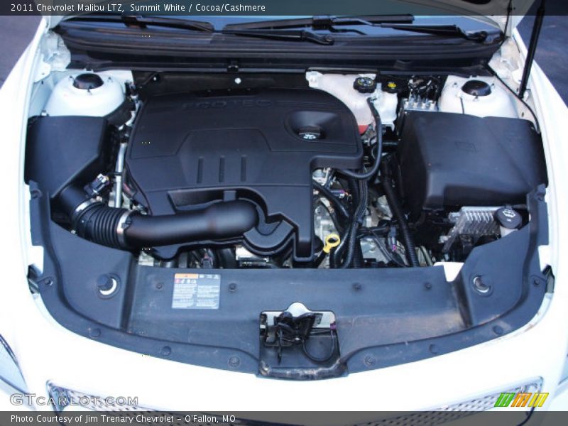  2011 Malibu LTZ Engine - 2.4 Liter DOHC 16-Valve VVT ECOTEC 4 Cylinder