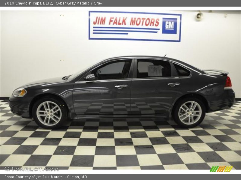 Cyber Gray Metallic / Gray 2010 Chevrolet Impala LTZ