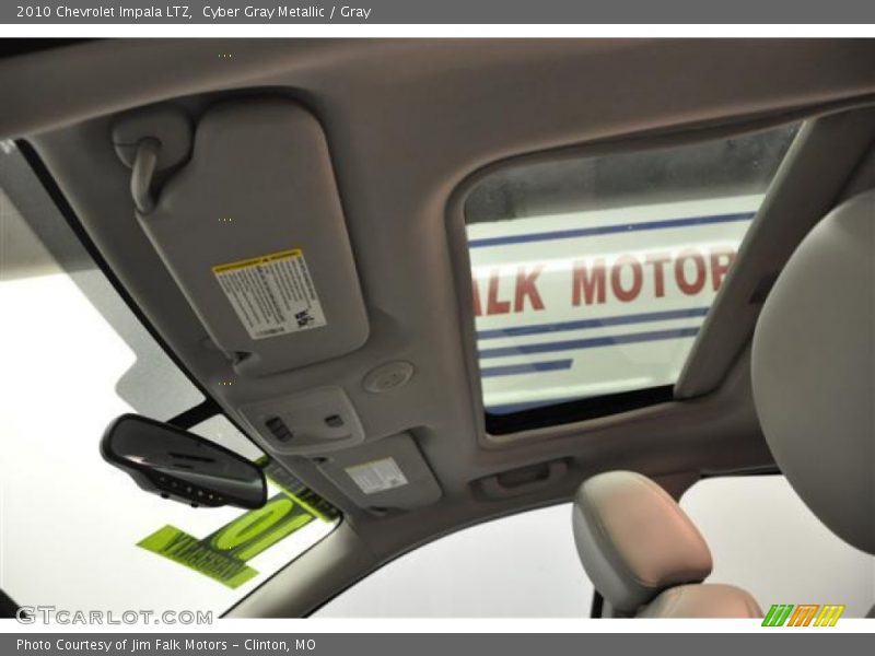 Cyber Gray Metallic / Gray 2010 Chevrolet Impala LTZ