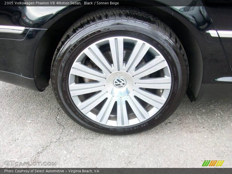 Black / Sonnen Beige 2005 Volkswagen Phaeton V8 4Motion Sedan