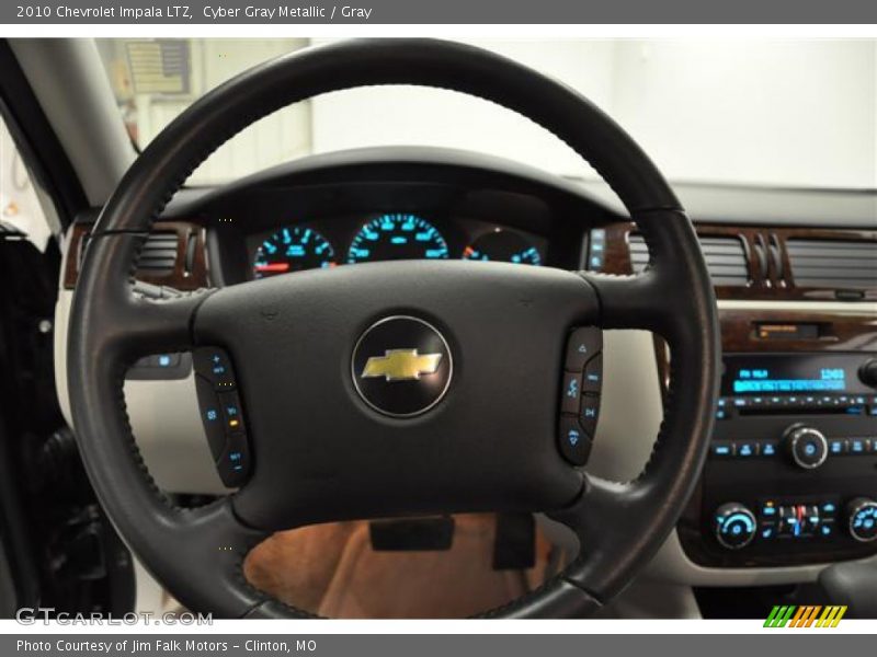 Cyber Gray Metallic / Gray 2010 Chevrolet Impala LTZ