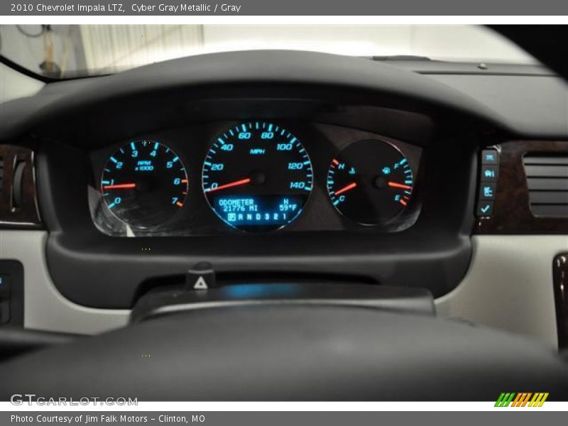 Cyber Gray Metallic / Gray 2010 Chevrolet Impala LTZ