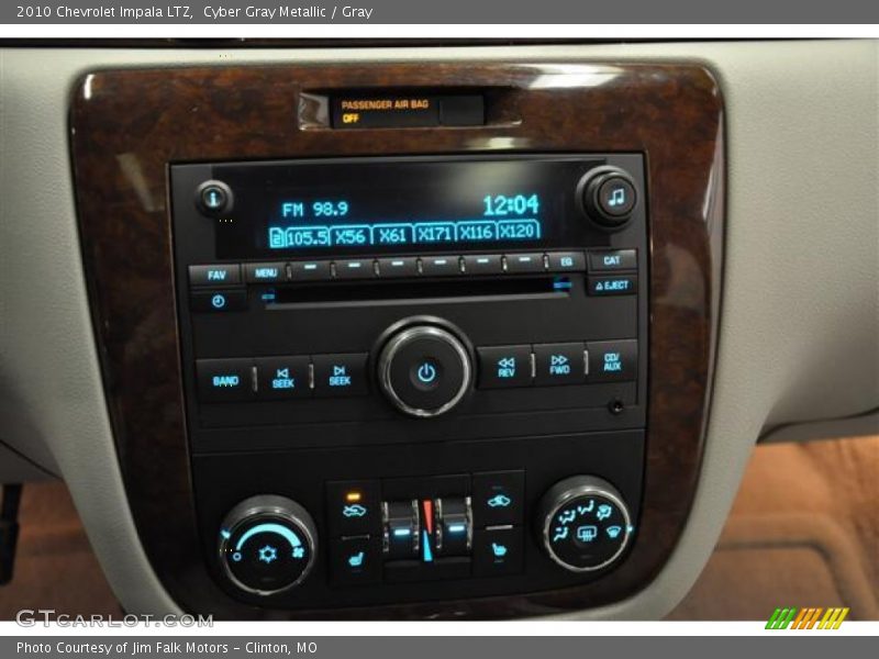 Cyber Gray Metallic / Gray 2010 Chevrolet Impala LTZ