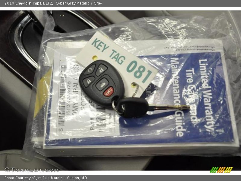 Cyber Gray Metallic / Gray 2010 Chevrolet Impala LTZ