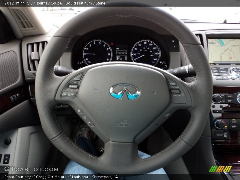  2012 G 37 Journey Coupe Steering Wheel