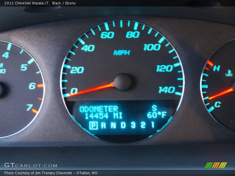 Black / Ebony 2011 Chevrolet Impala LT