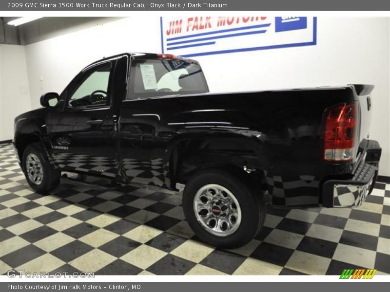 Onyx Black / Dark Titanium 2009 GMC Sierra 1500 Work Truck Regular Cab