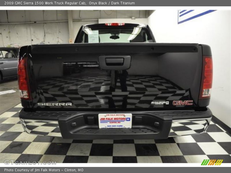 Onyx Black / Dark Titanium 2009 GMC Sierra 1500 Work Truck Regular Cab