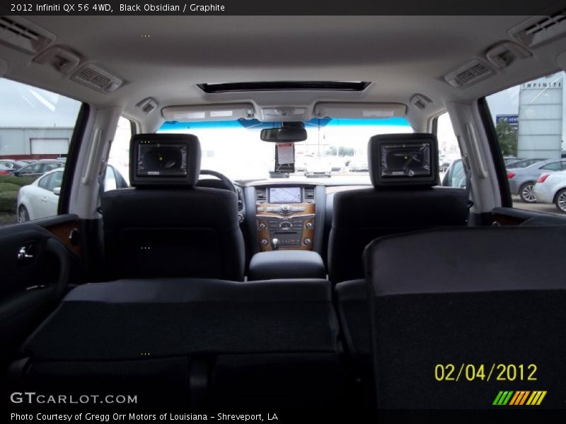 Black Obsidian / Graphite 2012 Infiniti QX 56 4WD