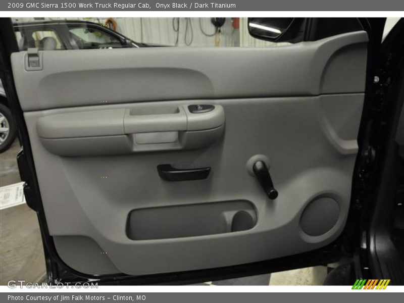 Onyx Black / Dark Titanium 2009 GMC Sierra 1500 Work Truck Regular Cab