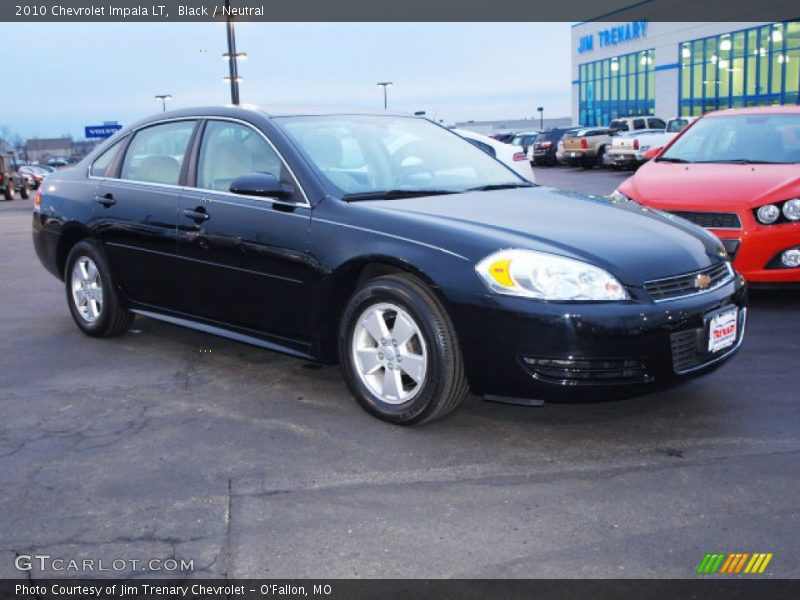 Black / Neutral 2010 Chevrolet Impala LT
