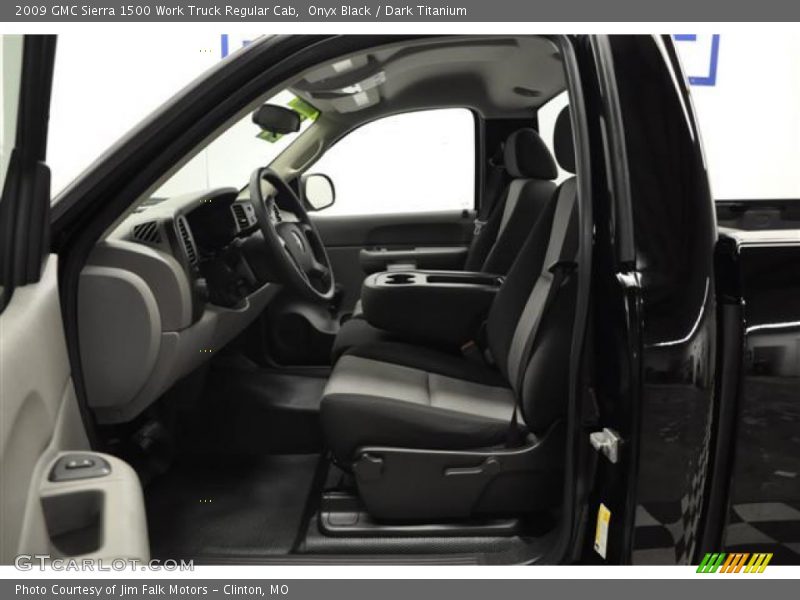 Onyx Black / Dark Titanium 2009 GMC Sierra 1500 Work Truck Regular Cab