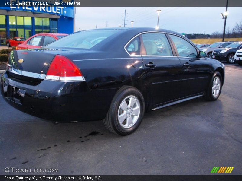 Black / Neutral 2010 Chevrolet Impala LT