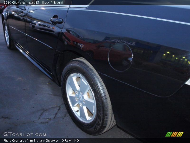 Black / Neutral 2010 Chevrolet Impala LT