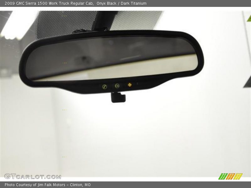 Onyx Black / Dark Titanium 2009 GMC Sierra 1500 Work Truck Regular Cab
