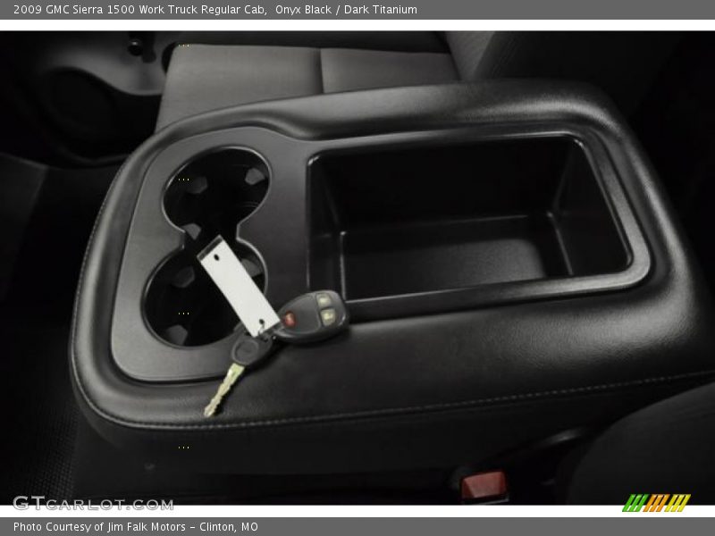 Onyx Black / Dark Titanium 2009 GMC Sierra 1500 Work Truck Regular Cab