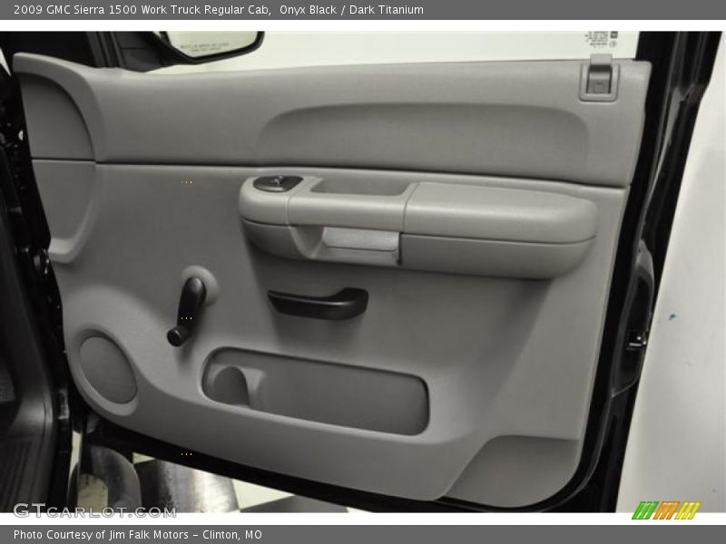 Onyx Black / Dark Titanium 2009 GMC Sierra 1500 Work Truck Regular Cab