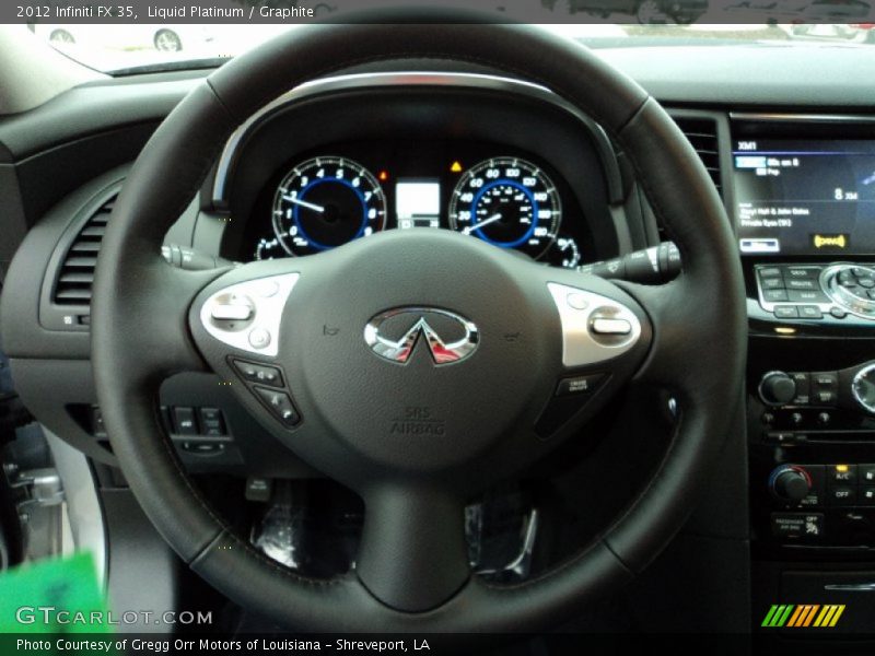  2012 FX 35 Steering Wheel