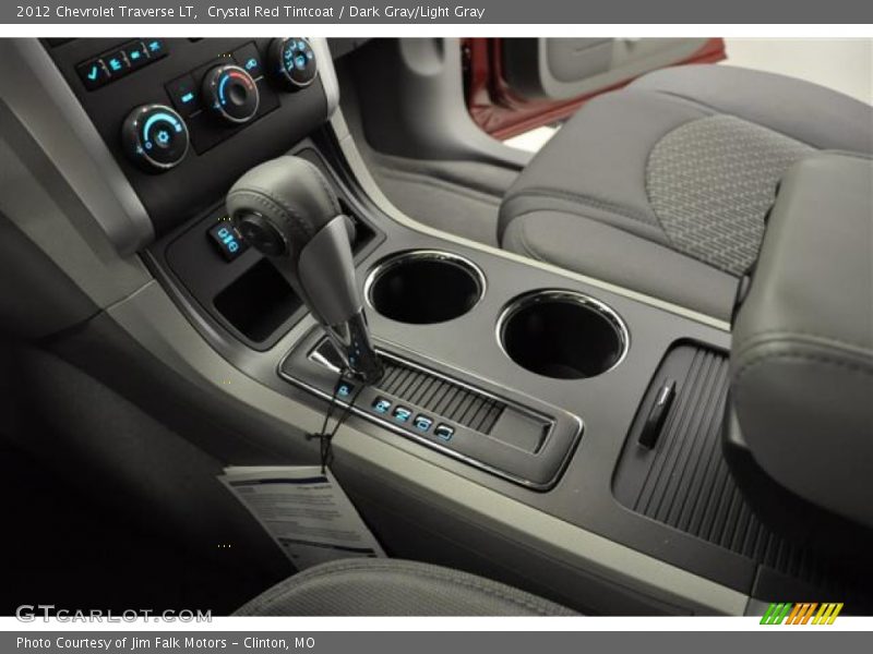 Crystal Red Tintcoat / Dark Gray/Light Gray 2012 Chevrolet Traverse LT