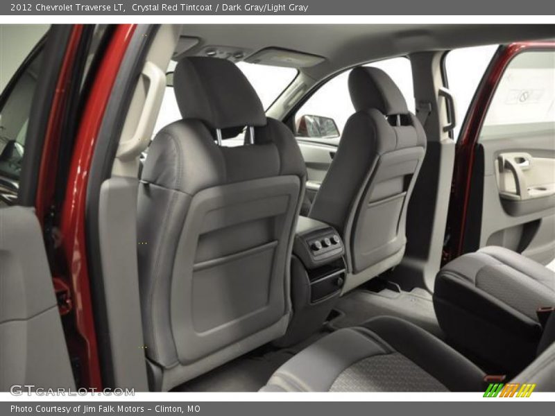 Crystal Red Tintcoat / Dark Gray/Light Gray 2012 Chevrolet Traverse LT