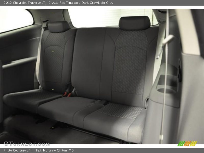 Crystal Red Tintcoat / Dark Gray/Light Gray 2012 Chevrolet Traverse LT